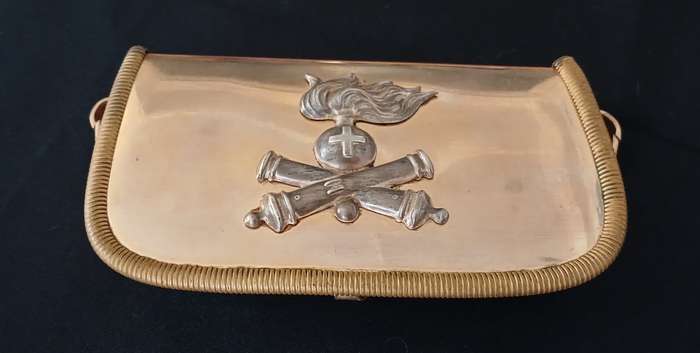 WW2 ITALY ----- Bandolier With Case for Artillery High Uniform Of The Royal Italian Army & Sash
