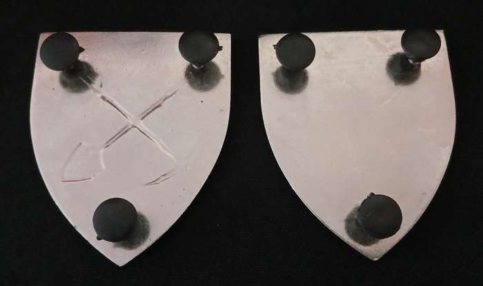 SADF NORTH WEST COMMAND SIGNAL UNIT SHOULDER FLASH PAIR               L55