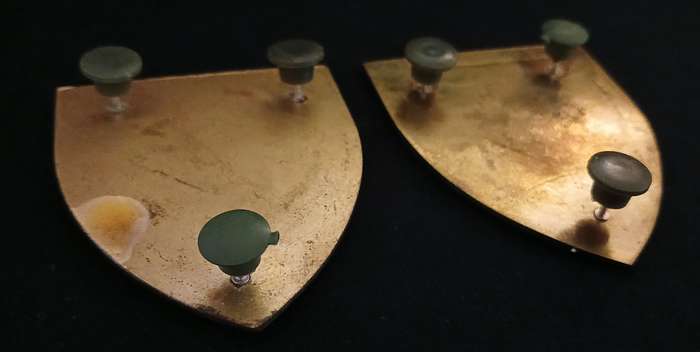 SADF 14 FIELD ARTILLERY REGIMENT SHOULDER FLASH PAIR                       L72