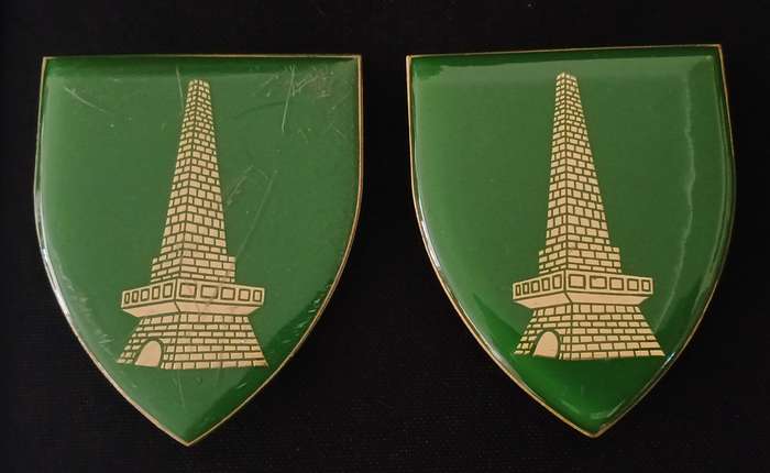 SADF KRUGERSDORP COMMANDO SHOULDER FLASH PAIR            L98