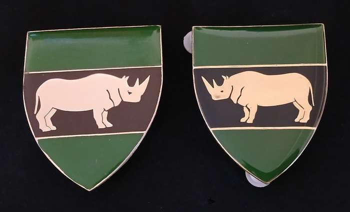 SADF POTGIETERSRUS COMMANDO SHOULDER FLASHES                  L123