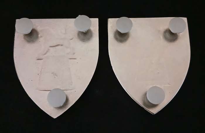 SADF PIET RETIEF COMMANDO SHOULDER FLASH PAIR                    L126
