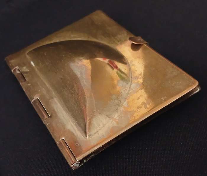 VINTAGE BRASS DUMPLING MOLD