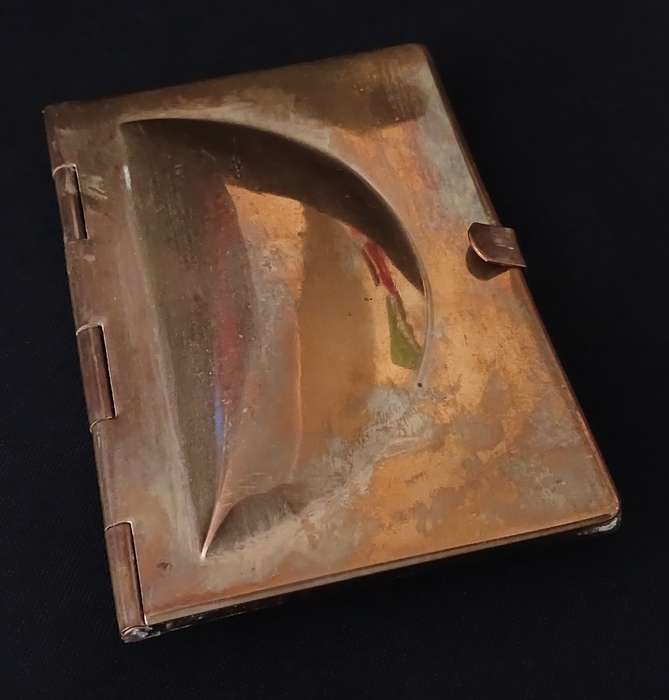 VINTAGE BRASS DUMPLING MOLD