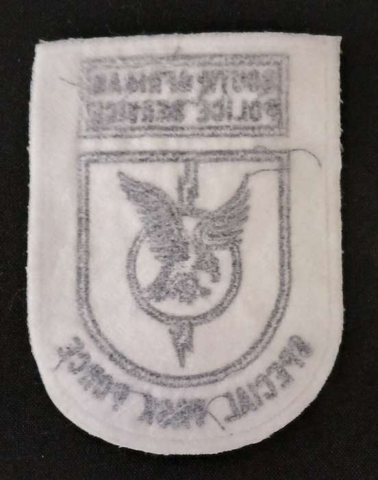South African Police Service Special Task Force Embroidered Badge                L190