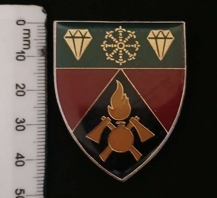 SWATF 1 ENGINEER REGIMENT POCKET FLASH ( SWA TECHNICAL SERVICES CORPS )         L208