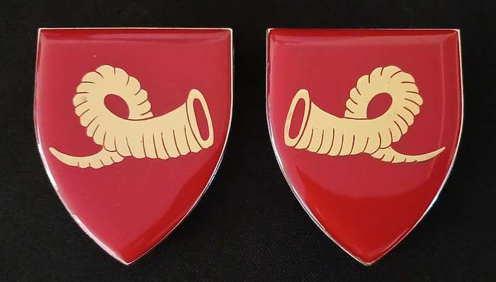 SADF VENTERSDORP COMMANDO SHOULDER FLASH PAIR                           L229
