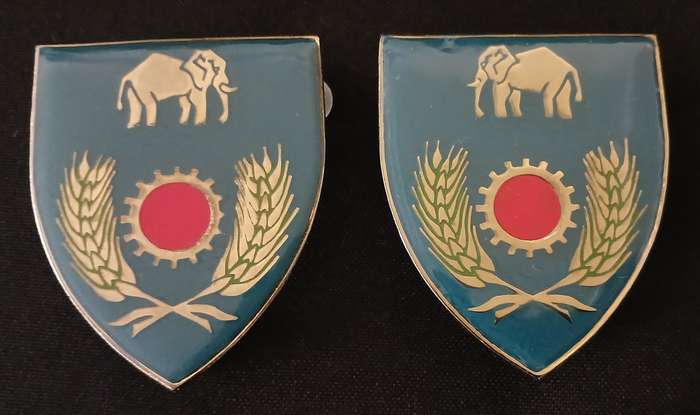 SADF EASTERN PROVINCE COMMAND SHOULDER FLASH PAIR                          L237