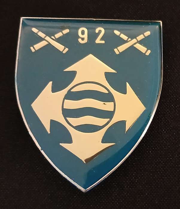SADF 92 AMMUNITION DEPOT SHOULDER FLASH  " RARE "      ( ONE PIN REPAIRED )                  L246
