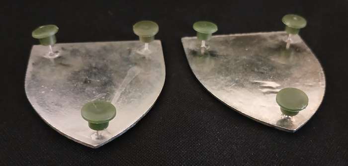 SADF 5 BASE ORDNANCE DEPOT SHOULDER FLASH PAIR                    D121