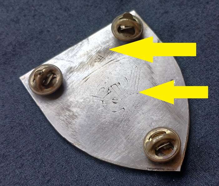 SWA SPECIALIST UNIT SHOULDER FLASH " THIN SOLE " ( GREEN WHITE & SILVER ) 1 ST ISSUE  " RARE "  L259