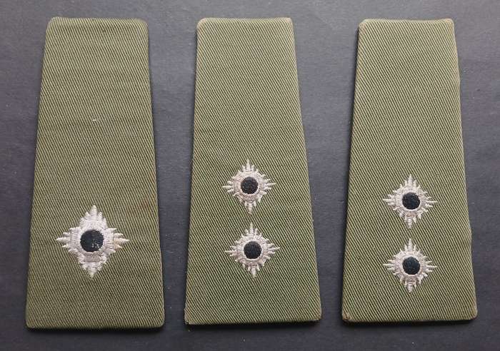 HOMELANDS - TRANSKEI DEFENCE FORCE RANK BOARDS                    RR11