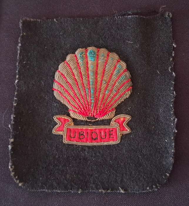 UNKNOWN Bullion Wire Embroidered Badge     ( UBIQUE )                E67