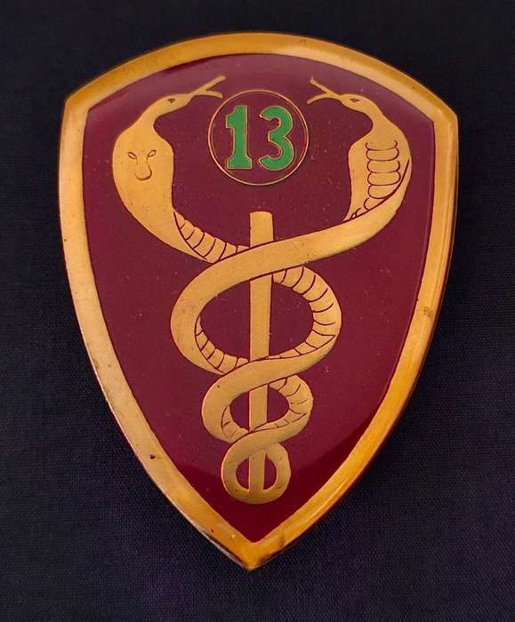 SADF -- SAMS 13 Field Ambulance Unit Shoulder Flash         E91