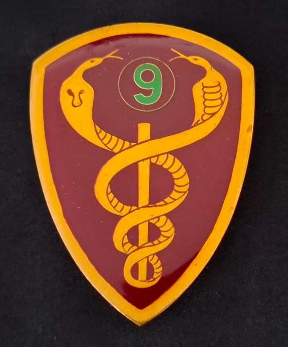 SADF -- SAMS 9 FIELD AMBULANCE UNIT SHOULDER FLASH           E92