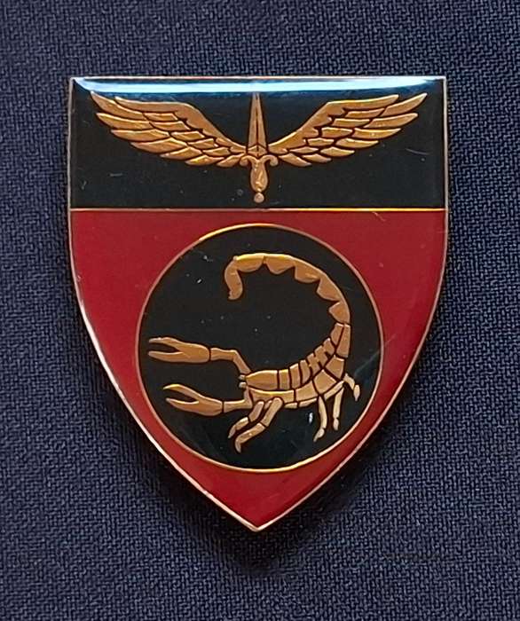SADF 2 Reconnaissance ( Recce ) Commando Shoulder Flash, 1st Pattern ( Maroon )     N12
