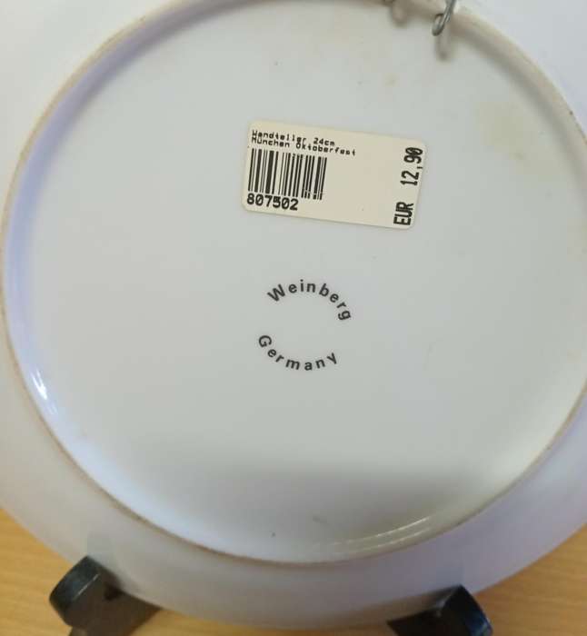 Oktoberfest plate