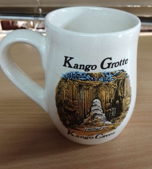 Oranje pottery souvenir mug