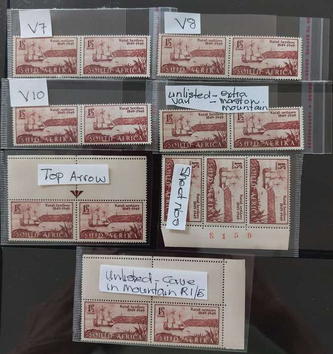 Union of SA - SACC 126 - with 13 listed UHB varieties - M** and 2 x M* - very high CV