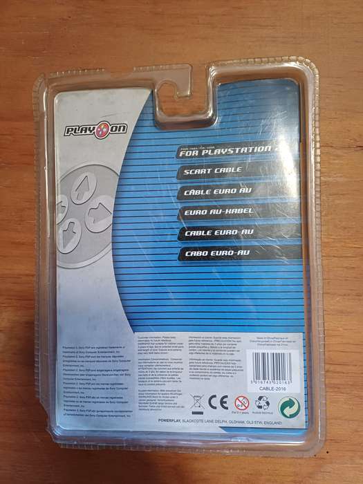 PlayStation 1/2 RGB Cable sealed in Box (SCART)