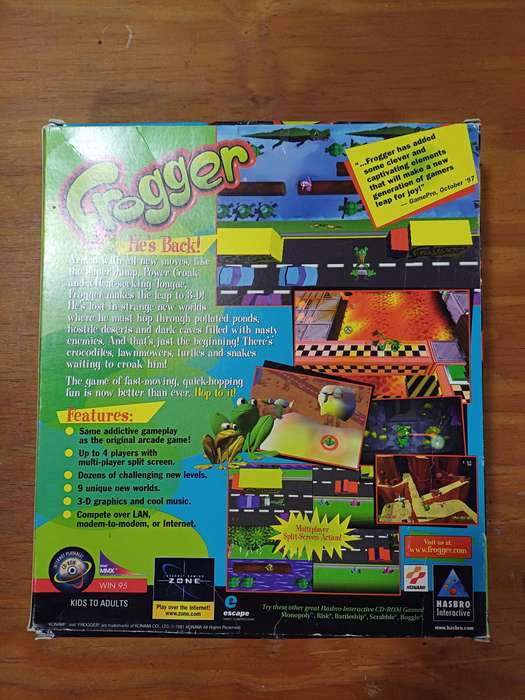 Frogger (He's Back) BIG BOX