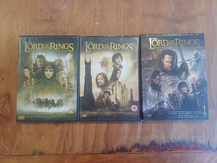Lord of The Rings Collection on DVD