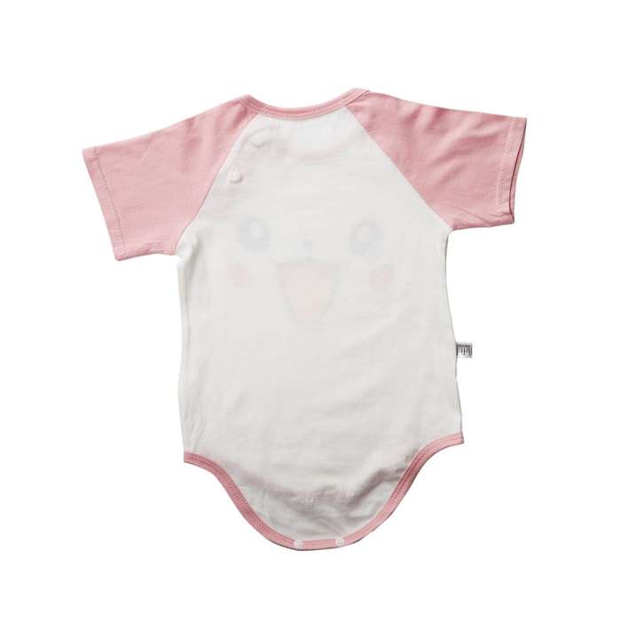 All Heart Bear Face Print Baby Grow - 12-18 months