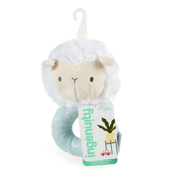 Ingenuity Sheppy the Lamb Ring Rattle