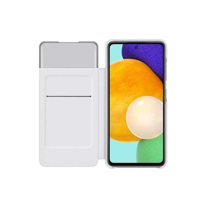 Samsung Galaxy A52 5G Smart S View Wallet Cover - White
