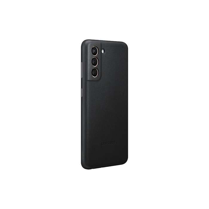 Samsung Galaxy S21 5G Leather Cover - Black