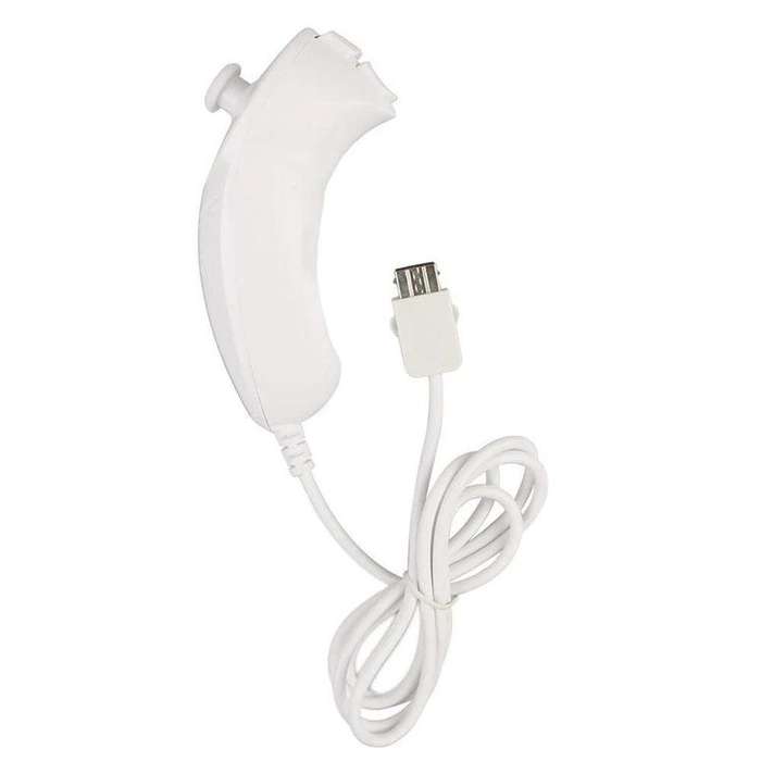 Nunchuk Replacement Controller for Nintendo Wii Console - White Wii Remote
