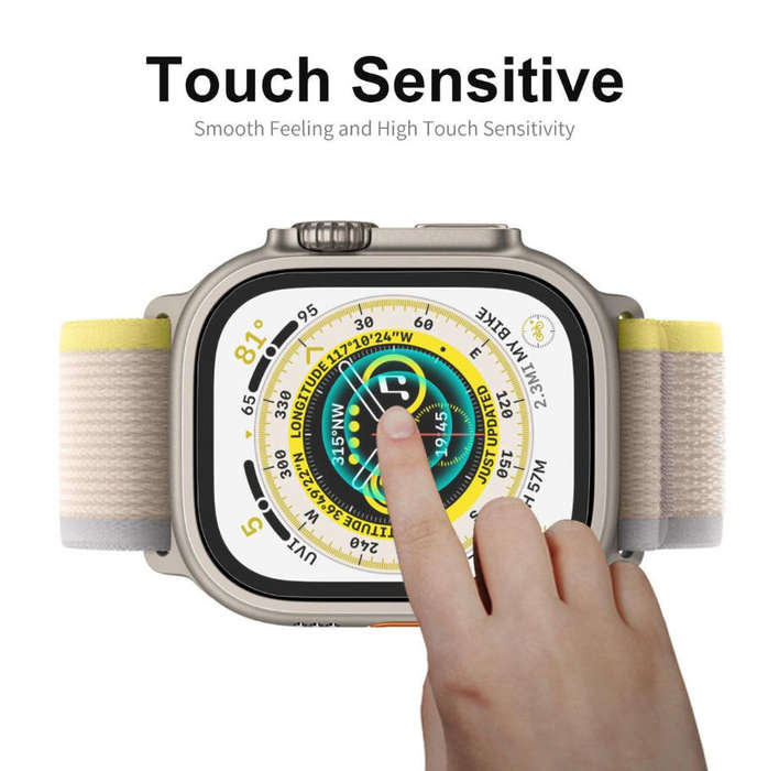 Tempered Glass Screen Protector For Apple Watch Ultra 49mm