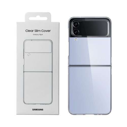 Samsung Galaxy Z Flip4 Clear Slim Cover- Clear