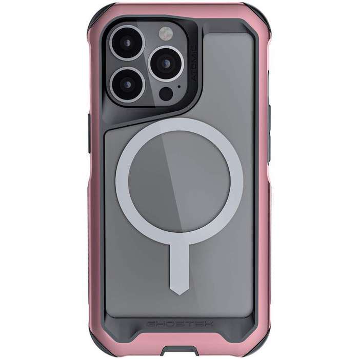 Ghostek iPhone 13 Pro Max Atomic Slim Shockproof MagSafe Case Pink