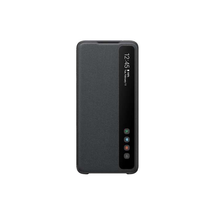 Original Samsung Galaxy S20 Ultra Clear View Cover - Black