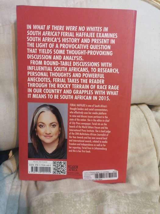 What If There Were No Whites in South Africa? Book by Ferial Haffajee