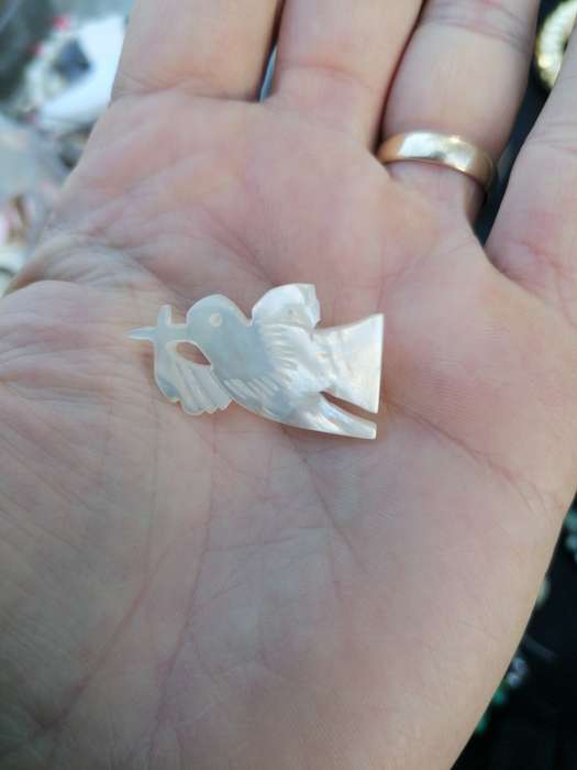 Mother of Pearl brooch