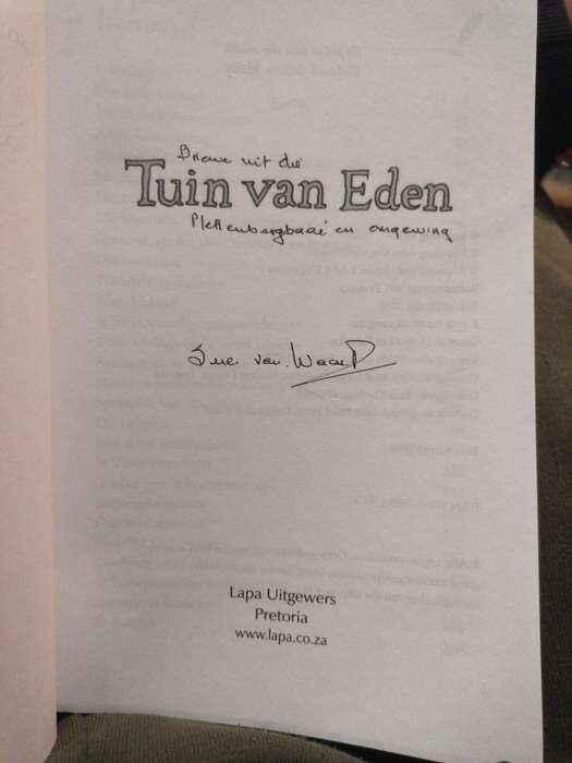 Briewe uit die tuin van Eden / Sue van Waart