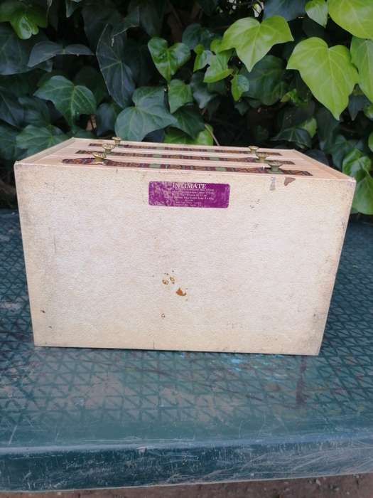 Vintage box with 3 drawers