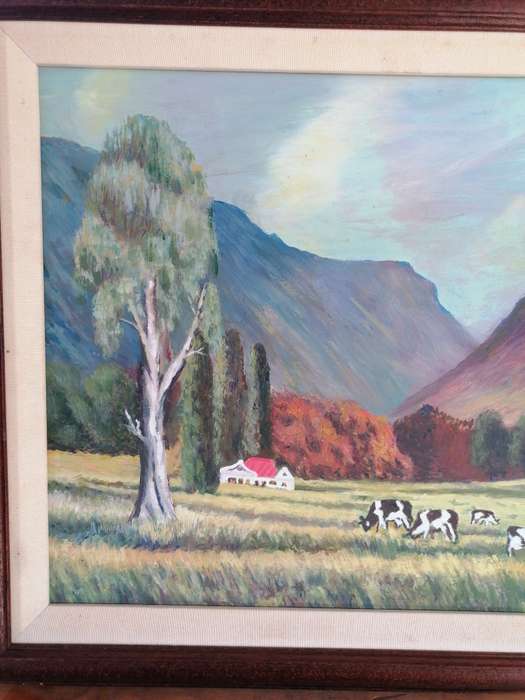 Lovely painting by Johannes Gouws