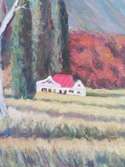 Lovely painting by Johannes Gouws