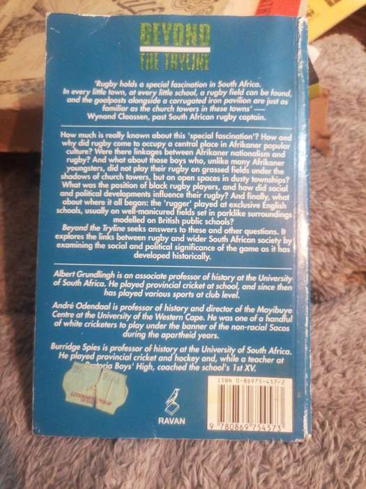 Beyond the tryline Book by A. M. Grundlingh