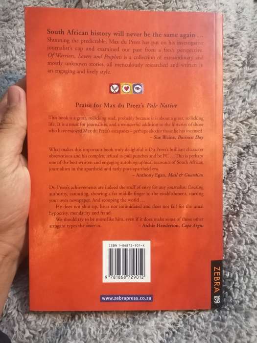 Of Warriors, Lovers and Prophets - Unusual Stories from South Africa's Past (Paperback)