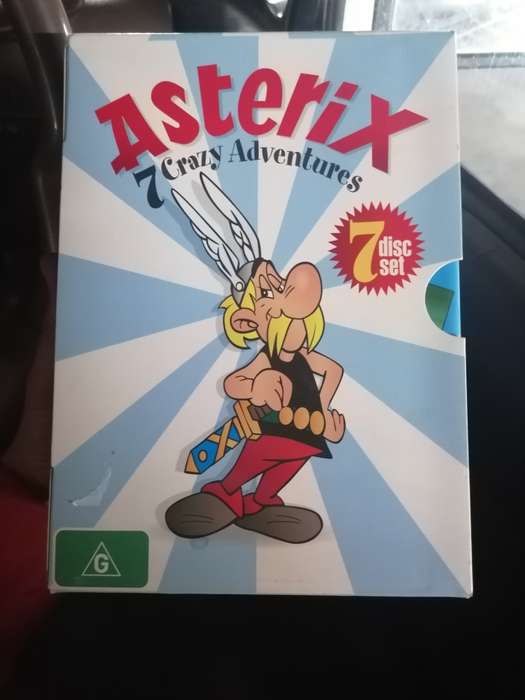 ASTERIX 7 Crazy Adventures DVD BOX SET