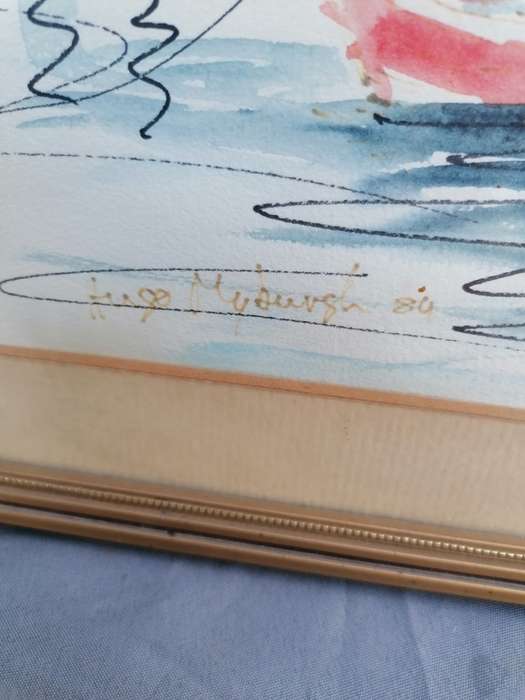 Original Hugo myburgh drawing