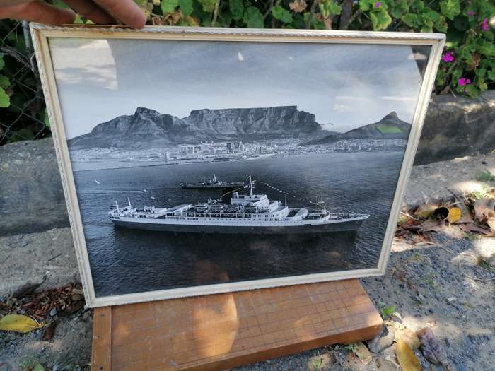 Antique boat photo 38cm x 30cm