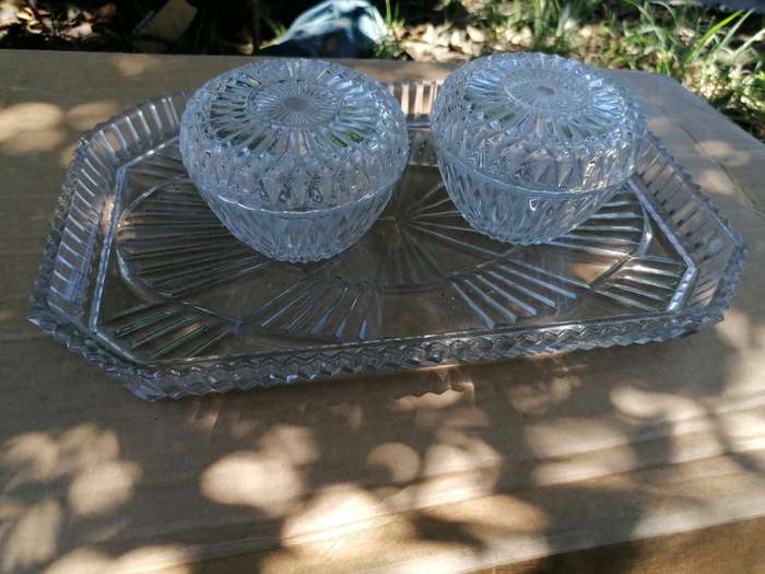 Lead crystal set