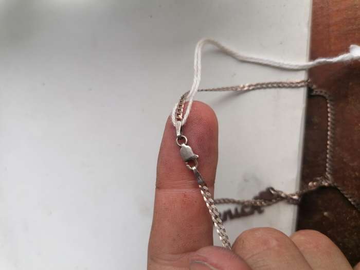 Made in Italy 925 silver necklace with Jenick name