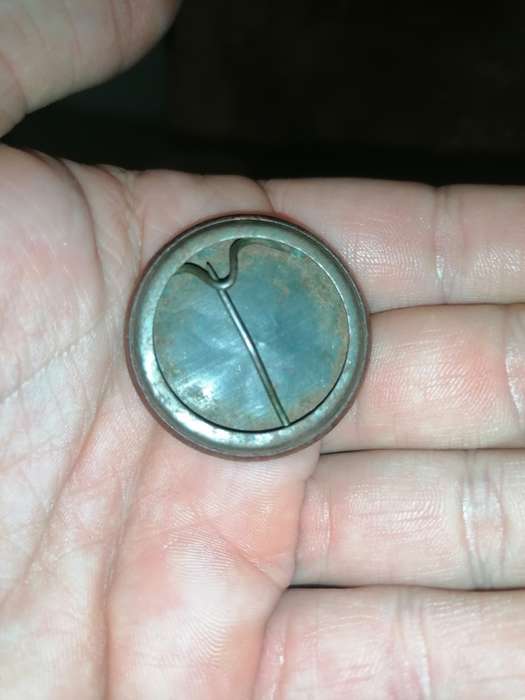 1937 coronation souvenir pin