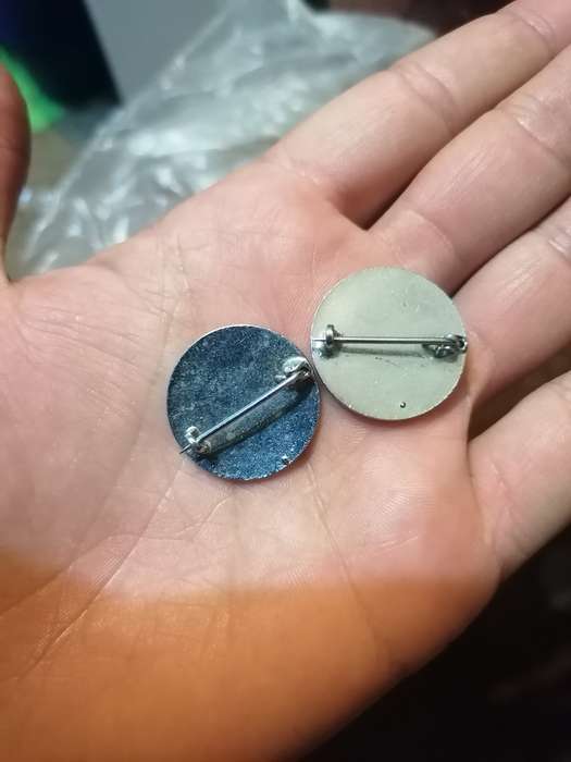 Vintage The Girls Life Brigade GLB Members pins